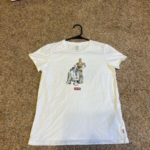 Levi's White Star Wars Tee